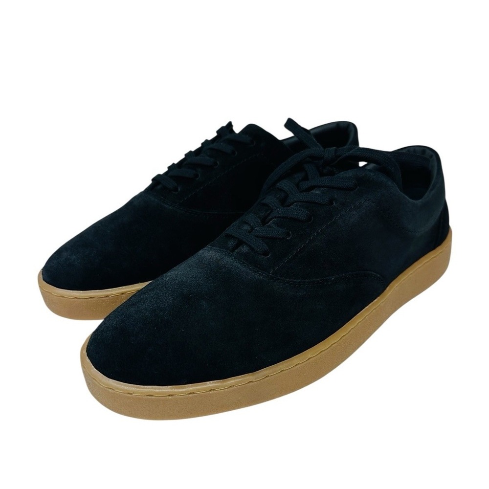 NWB Paige Coyle Leather‎ Suede Men's  Sneaker Black Size 10M With Dust Bag